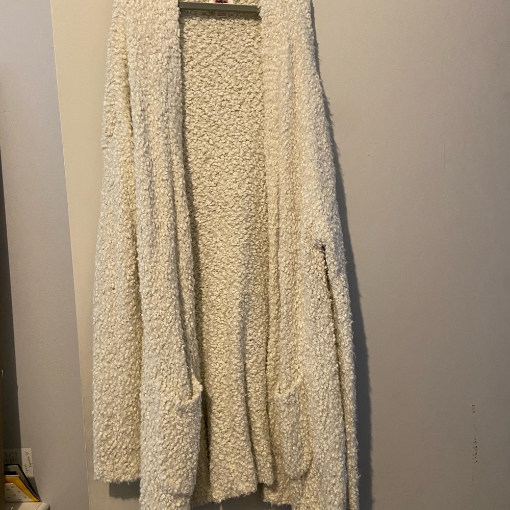 Soft white cardigan